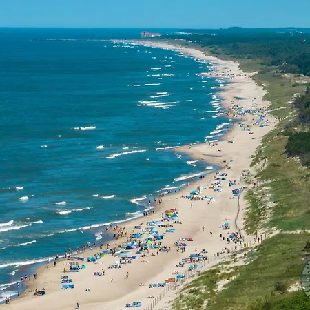 Beachfront Retreat Apartment Dąbki